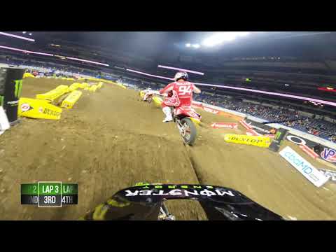 GoPro: Adam Cianciarulo - 2021 Monster Energy Supercross - Indianapolis 2 - 450 Heat 1 Highlights