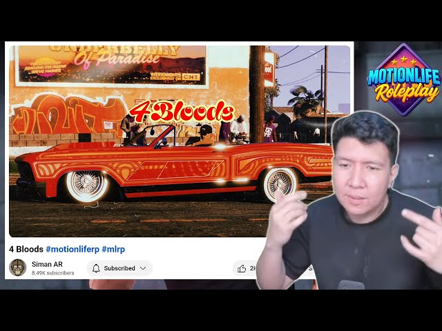 Reacts Lagu 4 Bloods #motionliferp
