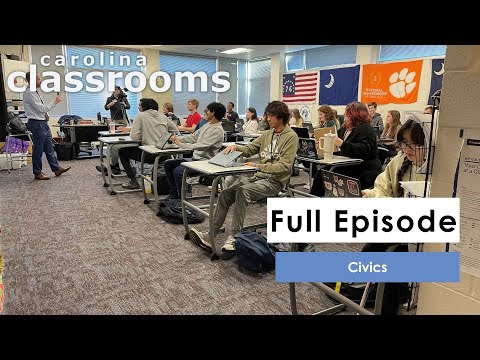 screenshot of youtube video titled Civics | Carolina Classrooms