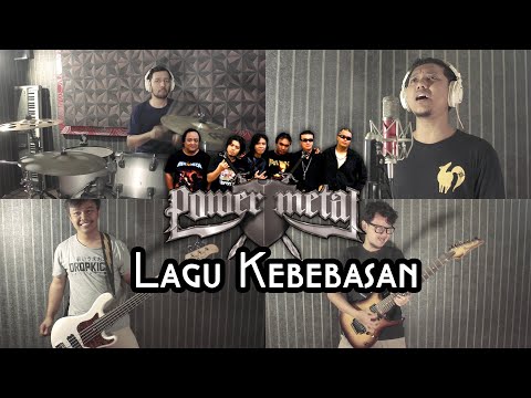 Power Metal - Lagu Kebebasan Cover by Sanca Records