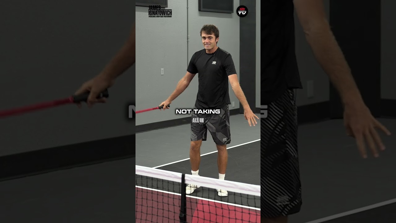 @JamesIgnatowich will teach you taking the ball out of the air and imparting topspin on it ⏰