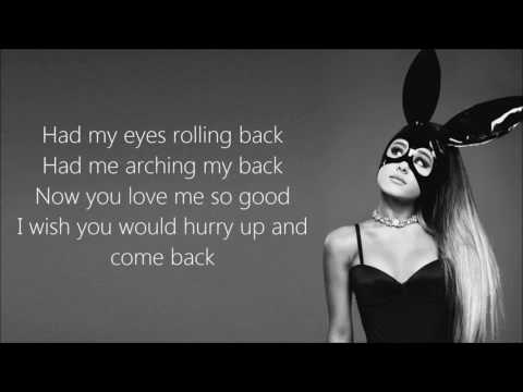 Ariana Grande ~ Thinking Bout You ~ Lyrics (+Audio)