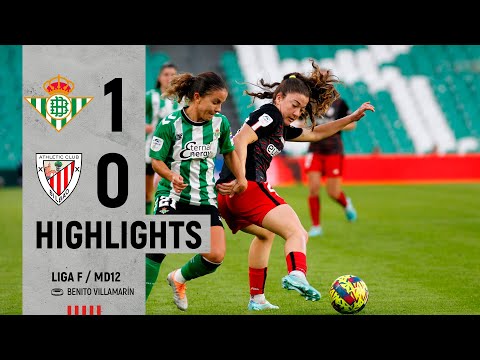 HIGHLIGHTS | Real Betis 1-0 Athletic Club | Liga F 2022-23 MD12