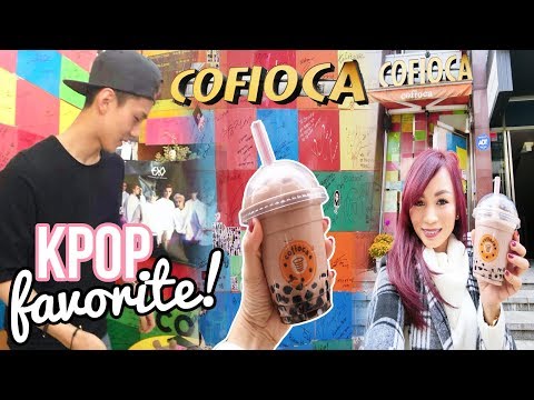 KPOP FAVORITE BUBBLE TEA in KOREA | COFIOCA TOUR in SEOUL