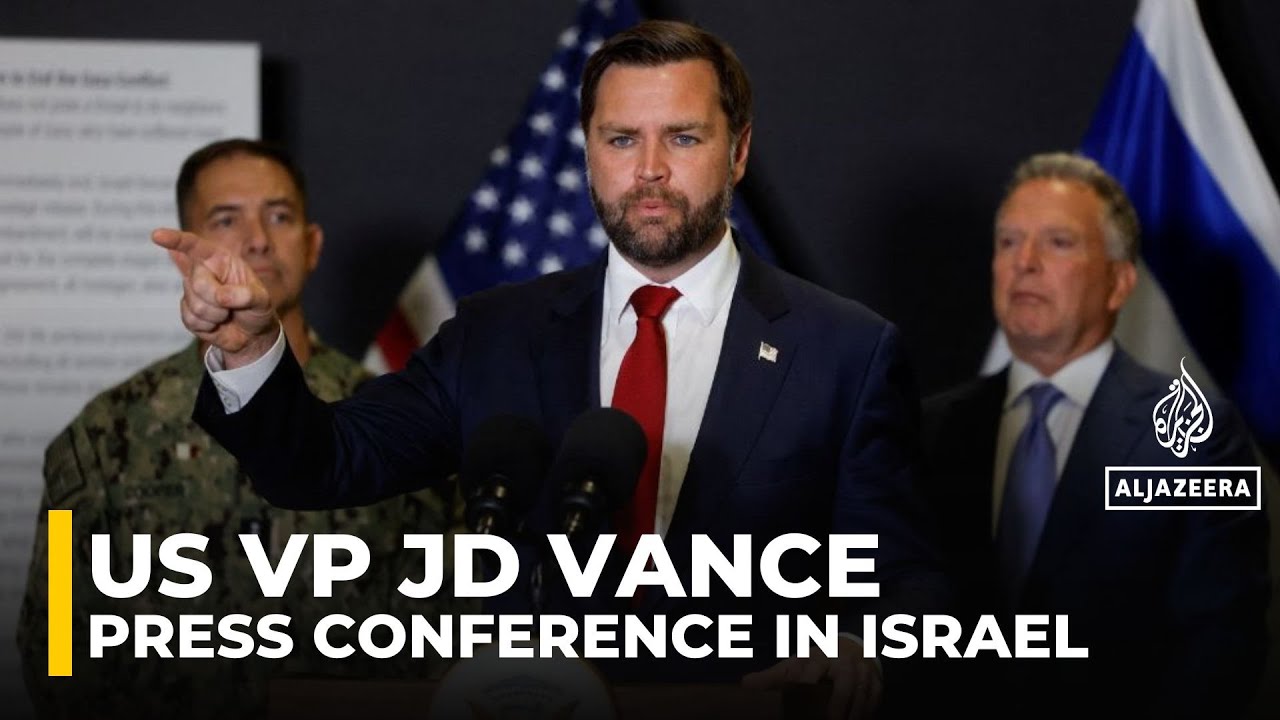 US VP says Gaza ceasefire ‘going very well’ but long-term peace will take time during Israel visit