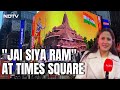 Ayodhya Ram Mandir: Dhol, Chants Of Jai Shri Ram At US Iconic Times Square