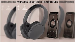 Pratinjau video produk FARAIJA Headphone Bluetooth Wireless Stereo Foldable 200mAh - P2961