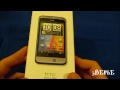 HTC salsa unboxing  распаковка