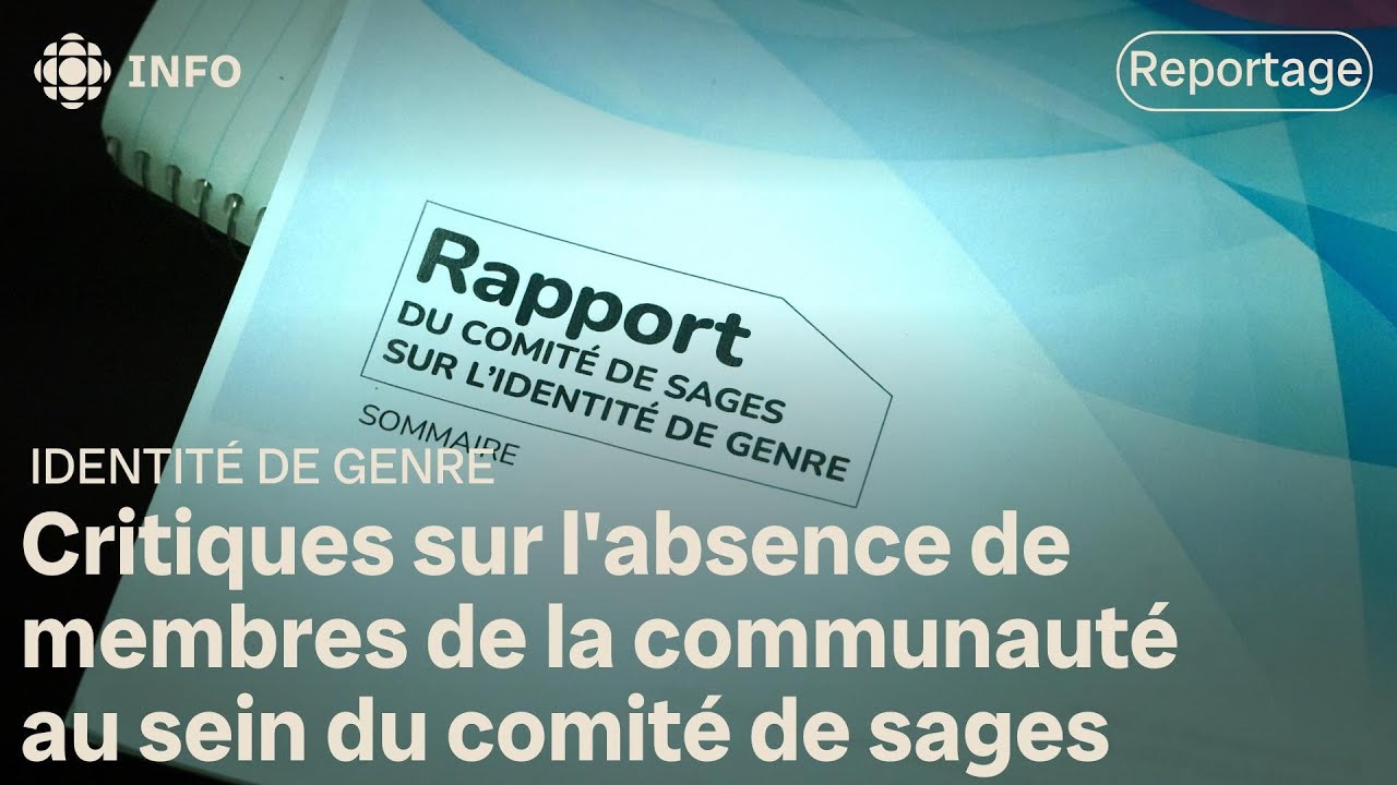 Identité de genre : le comité de sages formule des « suggestions ouvertes »