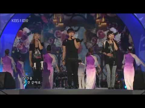 100725 KBS Open Concert @ Shenyang (2PM Junsu; f(x) Luna, Victoria)