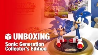 Unboxing Sonic Generation Collector 20th Anniversary Edition