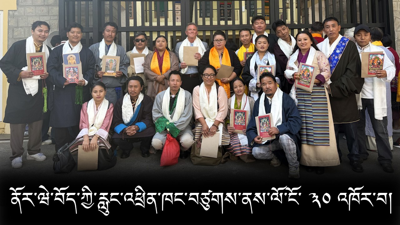 His Holiness the Dalai Lama Grants Audience to Voice of Tibet Staff for the 30th Anniversary