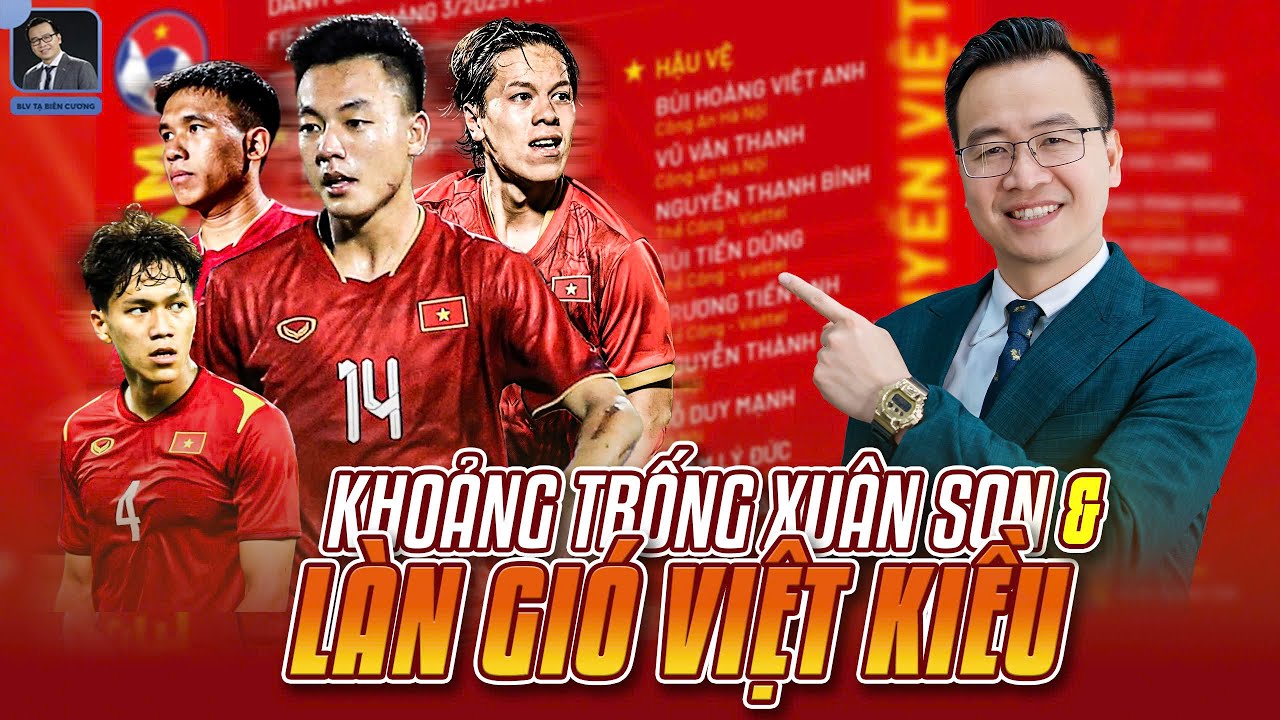 HLV Kim công bố danh sách tập trung:Không ai thay thế Xuân Son! Chờ làn gió mới từ cầu thủ Việt Kiều