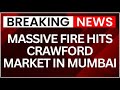 Mumbai Fire: Massive Fire at Mumbai Crawford Market Shoe Showroom | Control Underway | Breaking News
