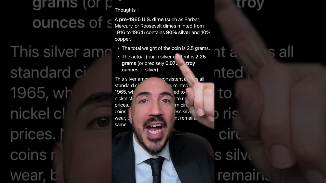 SILVER PUMPING! (Check Sofa For Old Dimes)