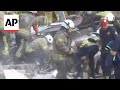 One dead, eight injured after building collapses in Istanbul