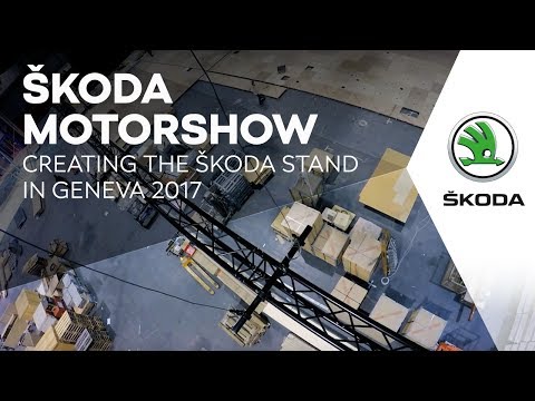 Making of: NUSSLI built the Škoda exhibition stand at the 87th Geneva International Motor Show