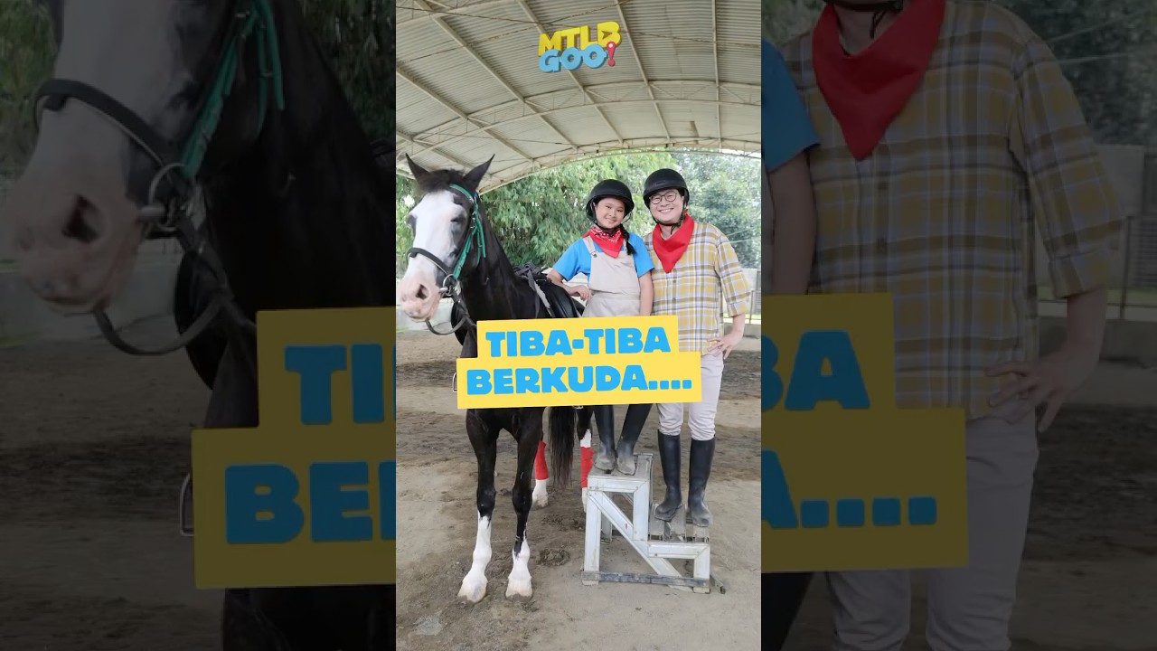 Banyak orang bilang berkuda itu olahraga yang membahayakan?? 😟 #mtlbgoo #shorts