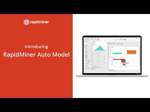 RapidMiner Auto Model accelerates everything data scientists do when building machine learning models. RapidMiner Auto Model accelerates everything data scientists do when building machine learning models.