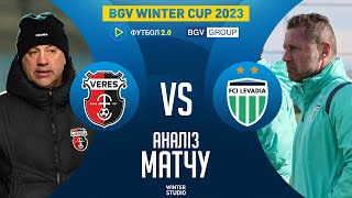 Верес – Левадія. BGV Winter Cup 2023 (аналіз матчу) / Winter STUDIO