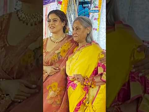 Kajol and Jaya Bachchans traditional saree looks for Durga Puja  Trending 612K views  play Short