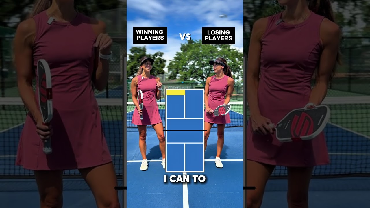 Higher Level Pickleball Player vs Lower Level Picklebal Player (2)