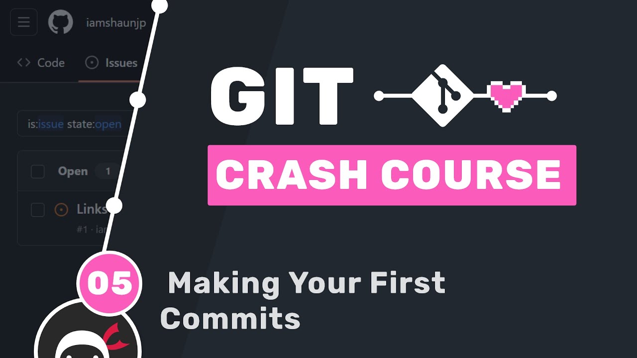 Git Crash Course #5 - Making Your First Commits