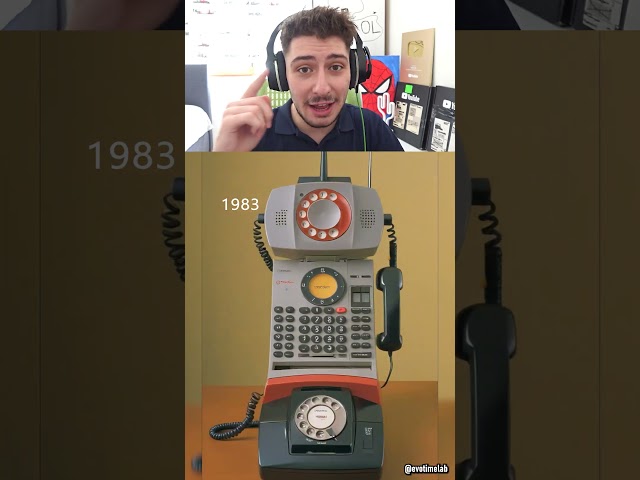 GEÇMİŞTEN GÜNÜMÜZE TELEFON DEĞİŞİMİ? 🤯📱☎️📞