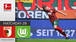 FC Augsburg — VfL Wolfsburg 3-0 | Highlights | Matchday 28 – Bundesliga 2021/22