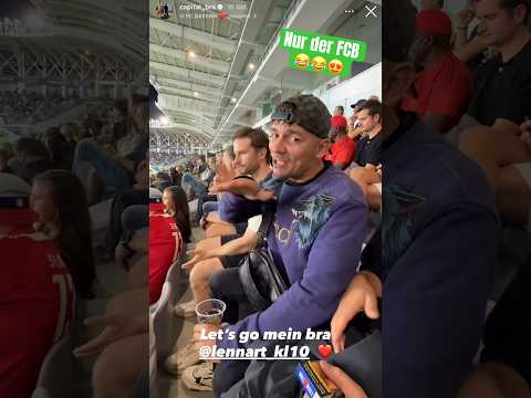 CAPITAL BRA in the stadium!🤣