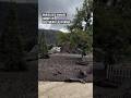 Mudslides damage homes in Southern California #shorts