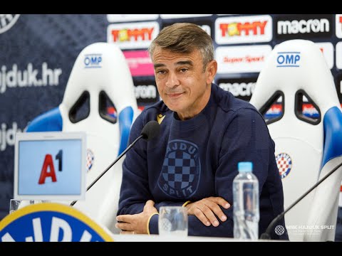 Coach Kopić ahead of Hajduk - Varaždin