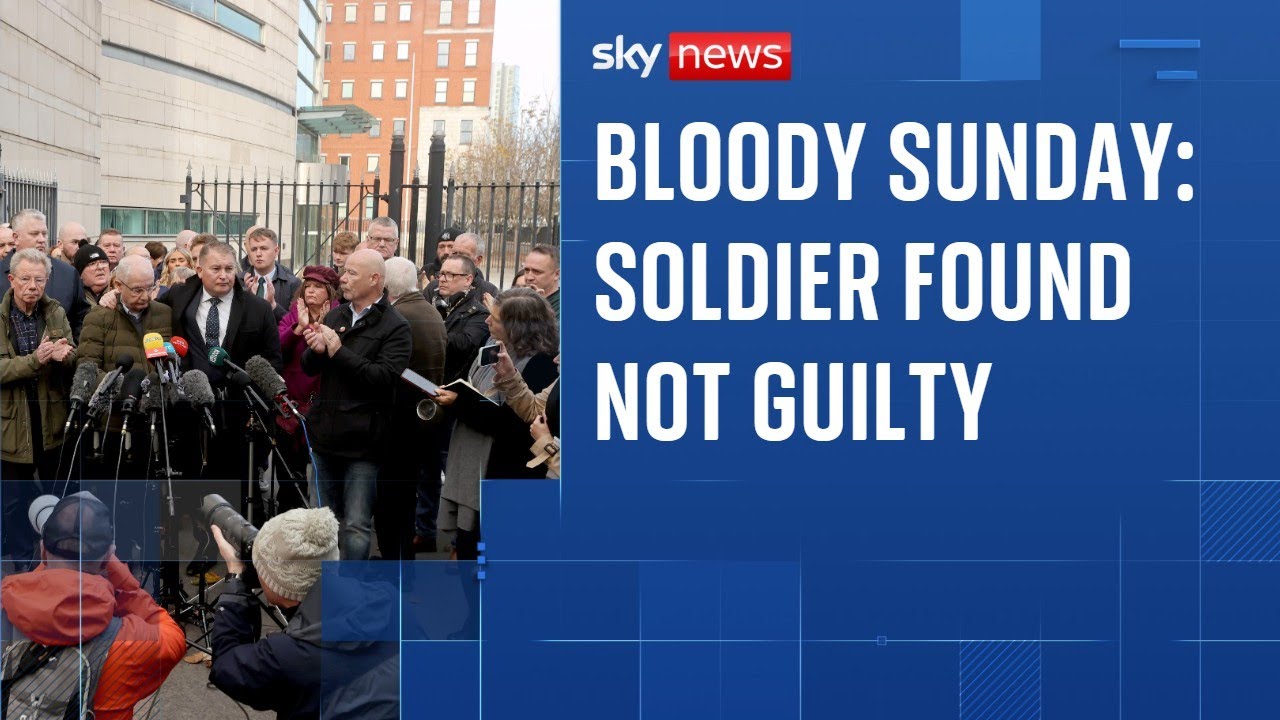 Soldier F found not guilty of 1972 murders