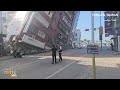 Shocking Footage | Taiwan Earthquake | Buildings collapsed in Hualien after 7.4 quake | News9 - 02:16 min - News - Video
