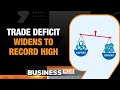 Indias Trade Deficit Widens To Record-High In October 2023 | Business News | News9
