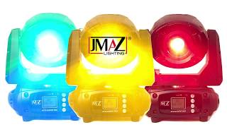 JMAZ ATTCO SPOT 100 LED Moving Head (PAIR) In Action - Watch Video