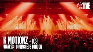 K Motionz + IC3 - WAH10 at Drumsheds London 2024