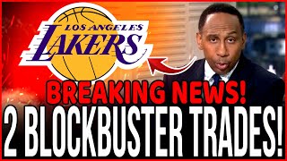 NBA BOMB! LAKERS MAKING 2 BLOCKBUSTER TRADES! SUPERSTAR CONFIRMED! LAKERS NEWS