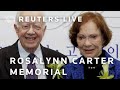 LIVE: Memorial service for former US first lady Rosalynn Carter