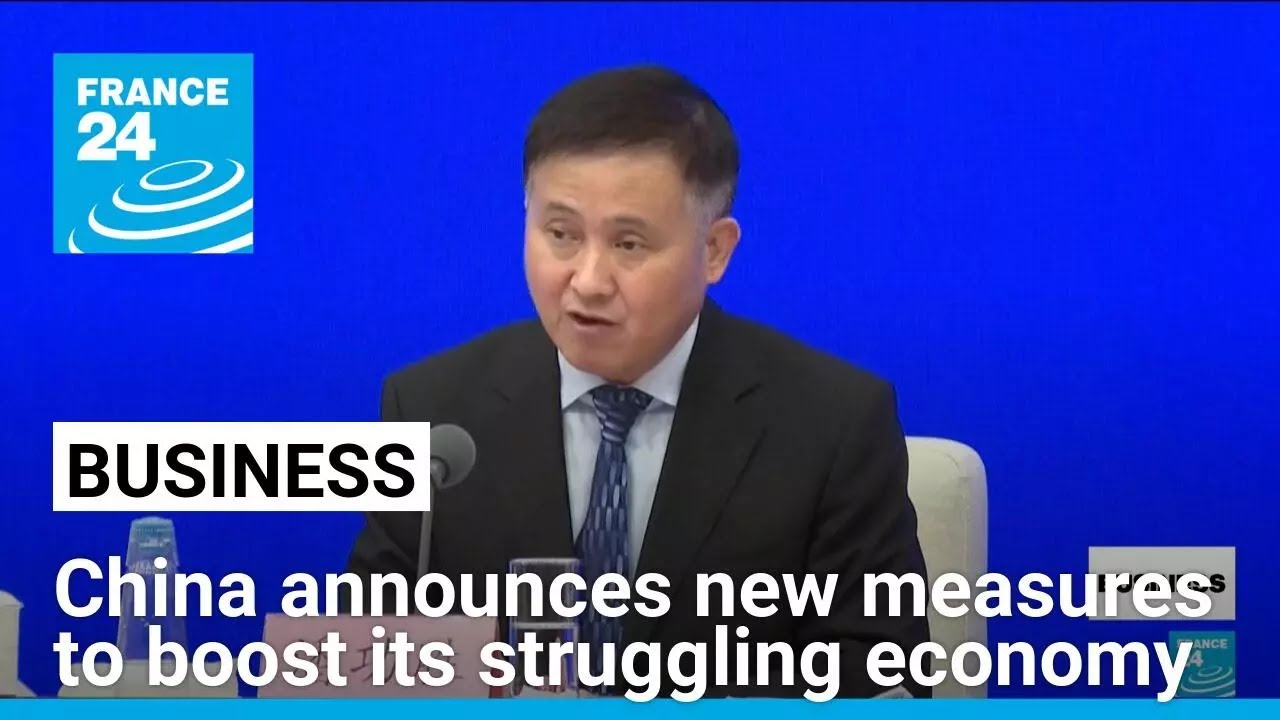 China announces new measures to boost its struggling economy • FRANCE 24 English