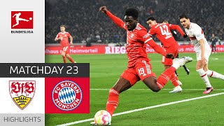 Bayern Win Tough Match vs VFB | VfB Stuttgart — FC Bayern München 1-2 | MD 23 – Bundesliga 2022/23