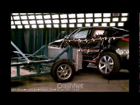Video Crash Test Acura ZDX od leta 2009