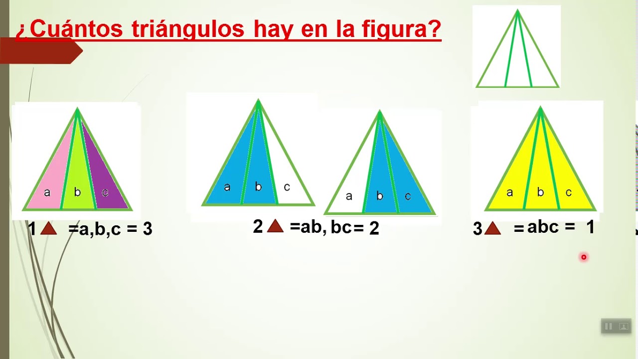 Cuantos triángulos hay en la figura