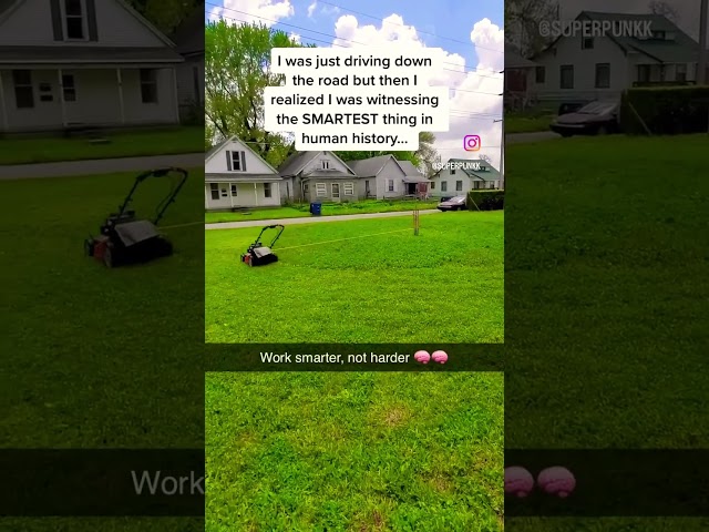 Work smarter, not harder 🧠🧠