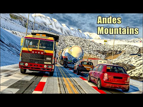 Mega Andes Map Mod v6.6 For ETS2 1.55 and 1.56