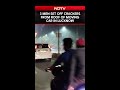 Diwali 2025 | On Busy Lucknow Road, 3 Men Set Off Crackers From Roof Of Moving Car