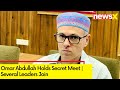 Omar Abdullah Holds Secret  Meet | Several Leaders Joins The Meet | NewsX