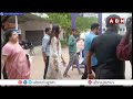 ఓటు వేసేందుకు క్యూలో Jr ఎన్టీఆర్ | Jr NTR Along With Family | ABN Telugu  - 01:20 min - News - Video