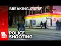 Police descend on Sandtown-Winchester for shooting