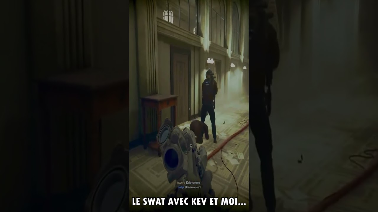 MOI ET KÉV DANS LE SWAT (REPLAY READY OR NOT) #airsoft #airsoftcqb #redyornot #ps5 #gameplay